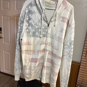 Rare 2000’s Ralph Lauren DenimSupply American Flag Full Zipper Hoodie